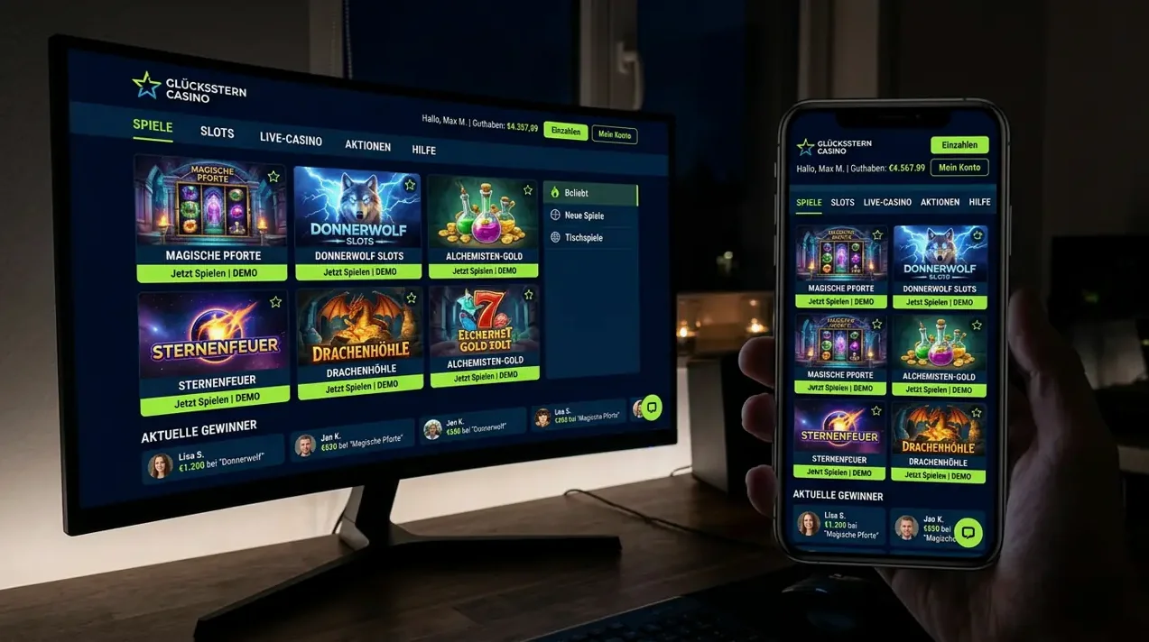 Mobiles Gaming via Progressive Web App (PWA) · Biggerz