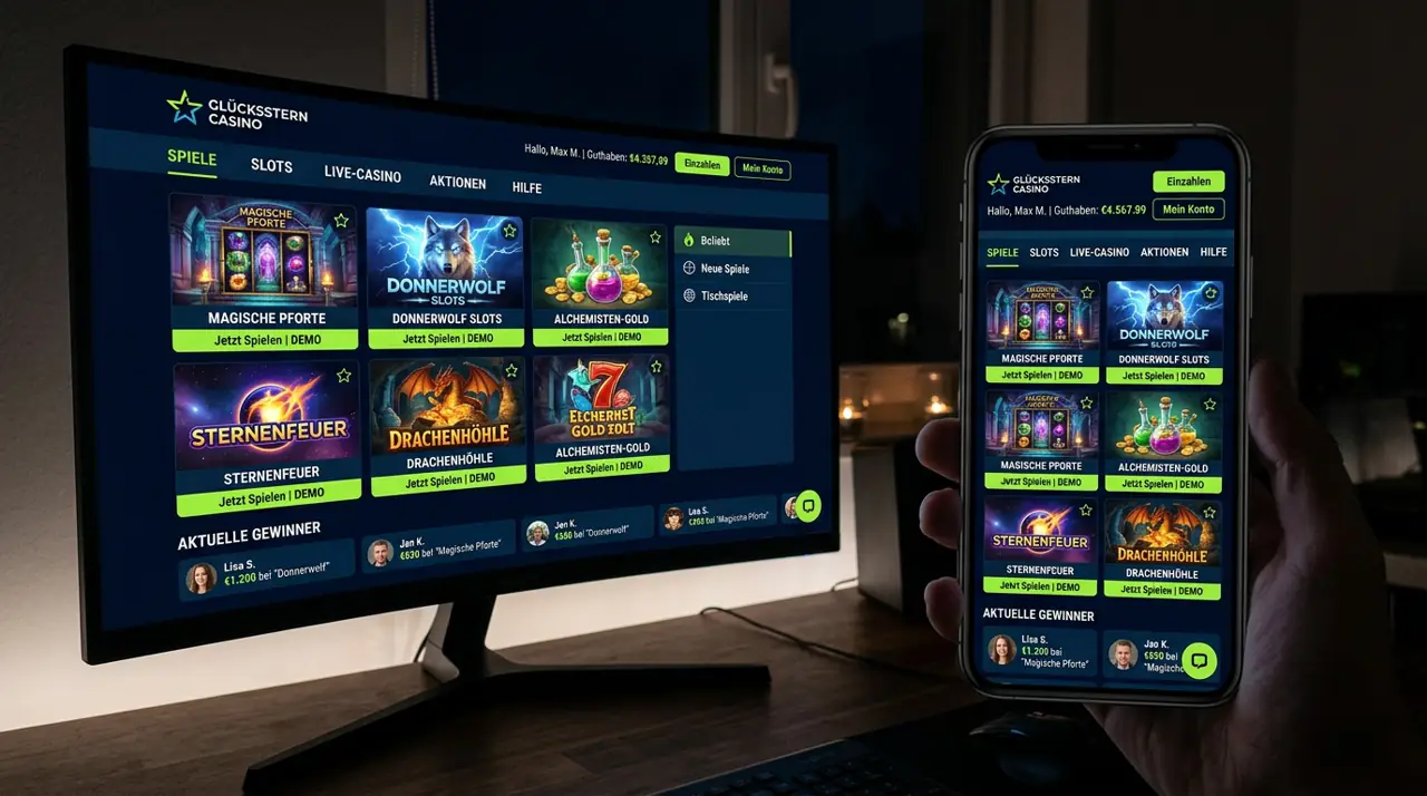 Mobiles Gaming via Progressive Web App (PWA) · Biggerz
